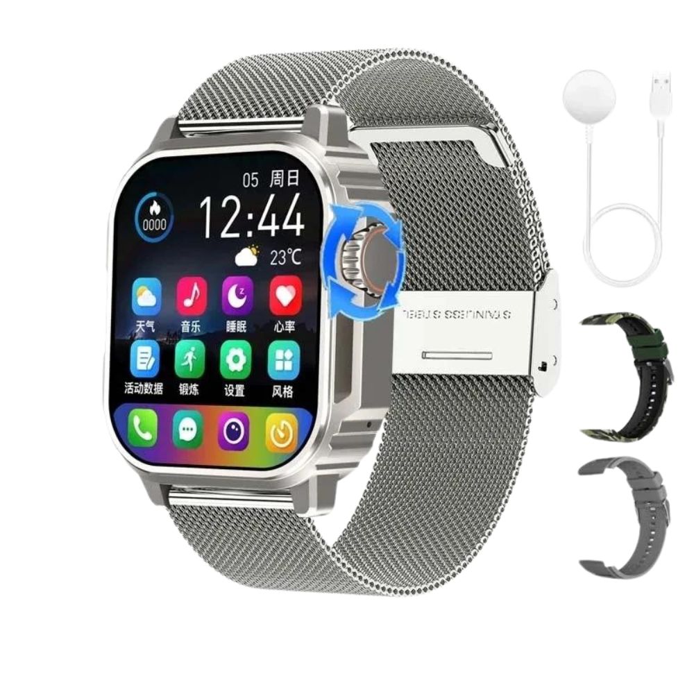 Relógio Inteligente Aventureiro - 2024 | Moda For Men