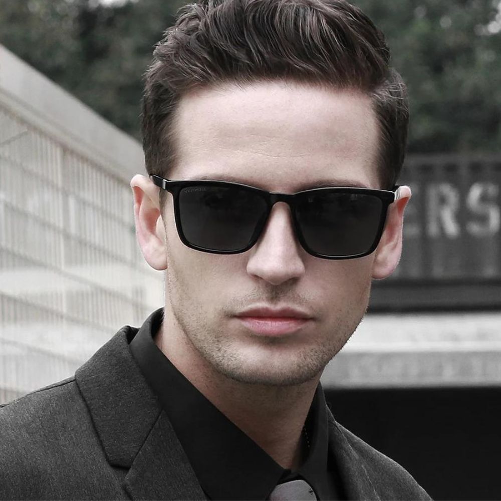 Óculos de Sol Retrô Unissex Lentes Polarizadas | Moda For Men