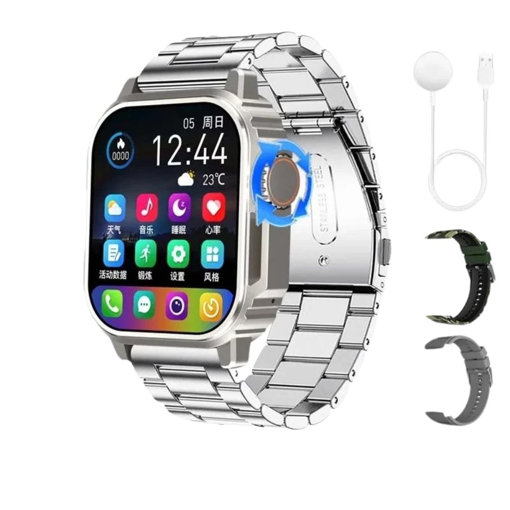 Relógio Inteligente Aventureiro - 2024 | Moda For Men