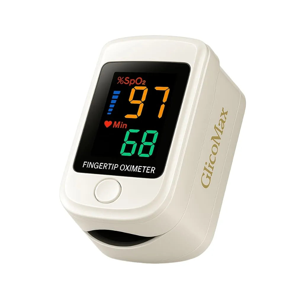 GlicoMax
Oximetro de dedo
oximetro