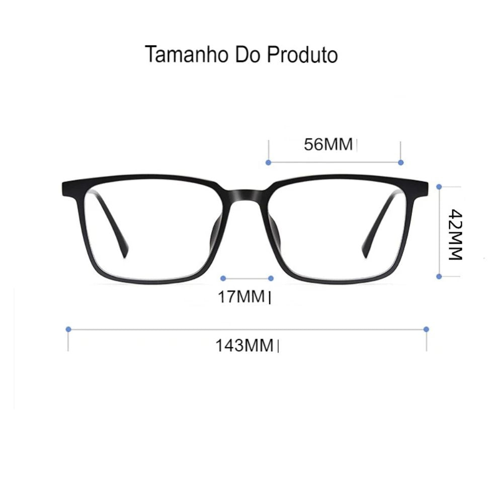 Armação de Óculos Unissex BV9007Y | Moda For Men