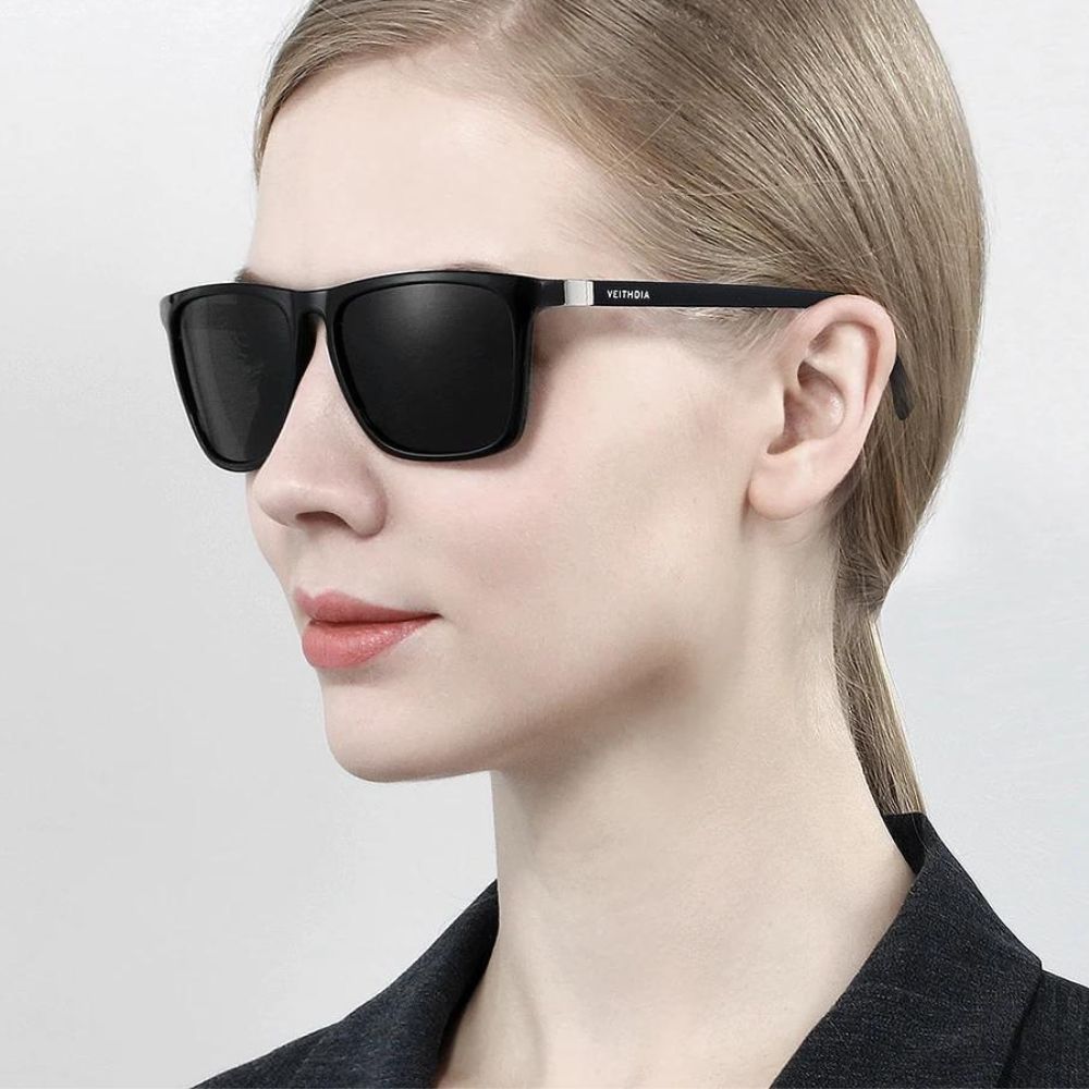 Óculos de Sol Retrô Unissex Lentes Polarizadas | Moda For Men